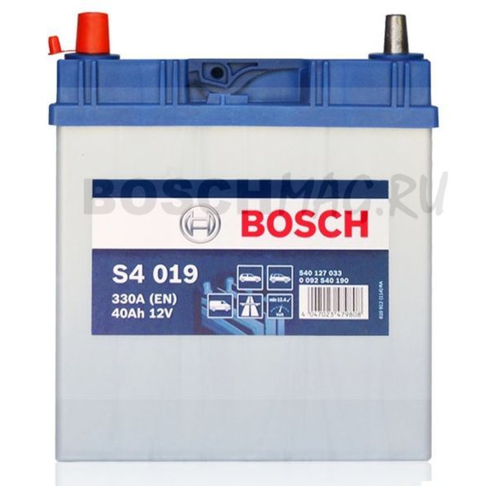Аккумулятор автомобильный 40. 0 092 S40 180 Bosch. Аккумулятор Bosch s4 019 330a 40ah. Bosch s4 018 330a 40ah. Аккумулятор Bosch 0092s40190.