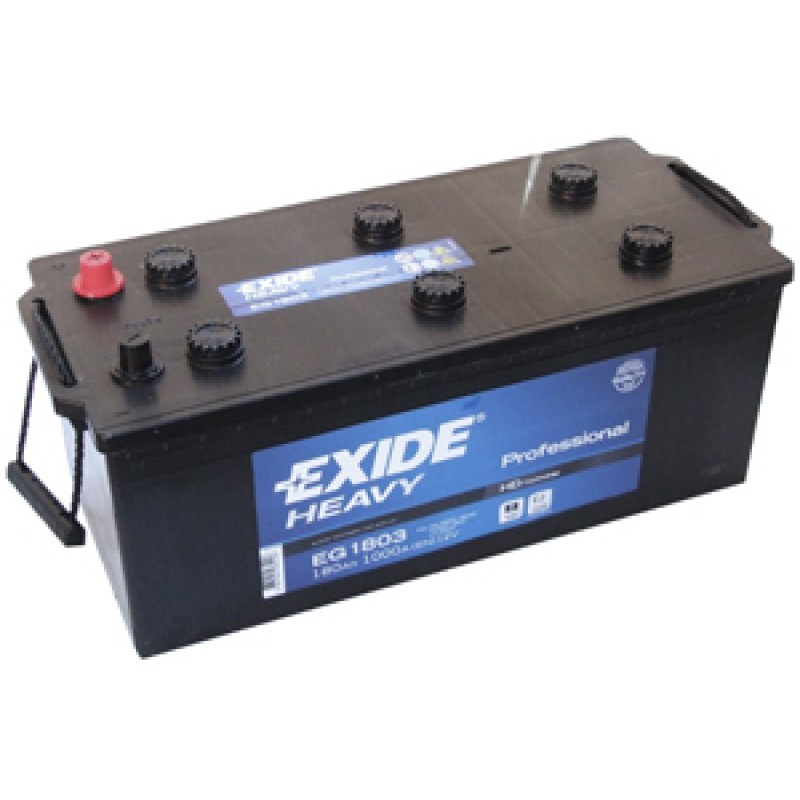 Автомобильный аккумулятор EXIDE HEAVY Professional EG1803 180 Ah  евро полярность - ЕG1803