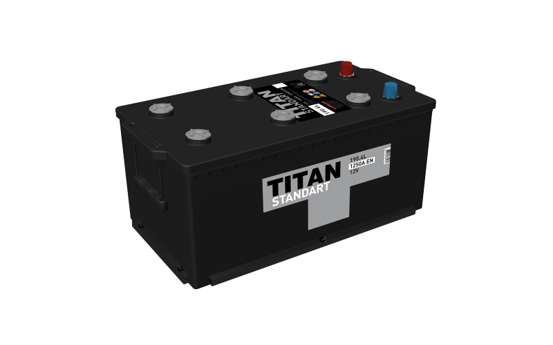 Автомобильный аккумулятор TITAN STANDART 6СТ-190.4 L