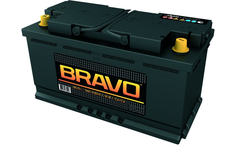 Аккумулятор BRAVO 6CT-90.1 прямая полярность BR9011