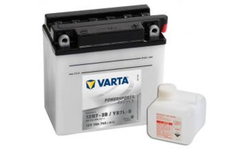 Мото аккумулятор VARTA Freshpack 507012004 7 Ач (A/h) - YB7L-B