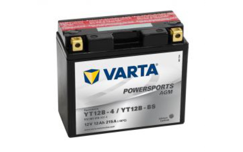 Мото аккумулятор VARTA AGM 512901019 12 Ач (A/h) - YT12B-BS  