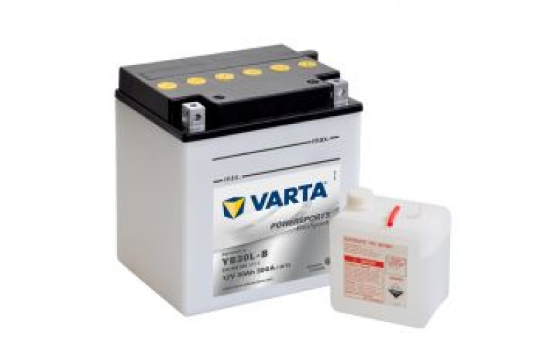 Мото аккумулятор VARTA Freshpack 530400030 30Ач (A/h) - YB30L-B   