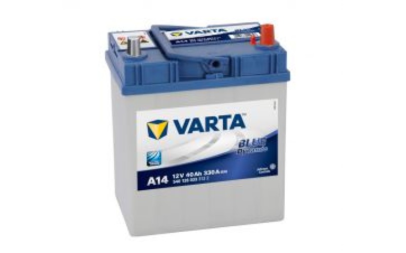 Автомобильный аккумулятор VARTA Blue Dynamic  A14   40 Ач (A/h) обратная полярность - 540126033