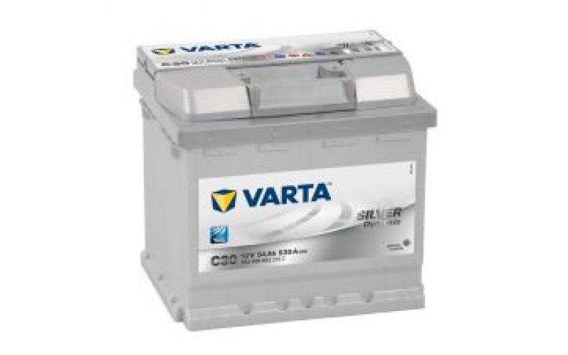 Автомобильный аккумулятор VARTA Silver Dynamic  C30   54 Ач (A/h) обратная полярность - 554400053