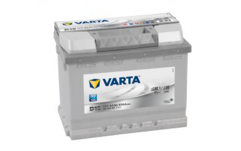 Автомобильный аккумулятор VARTA Silver Dynamic  D15   63 Ач (A/h) обратная полярность - 563400061