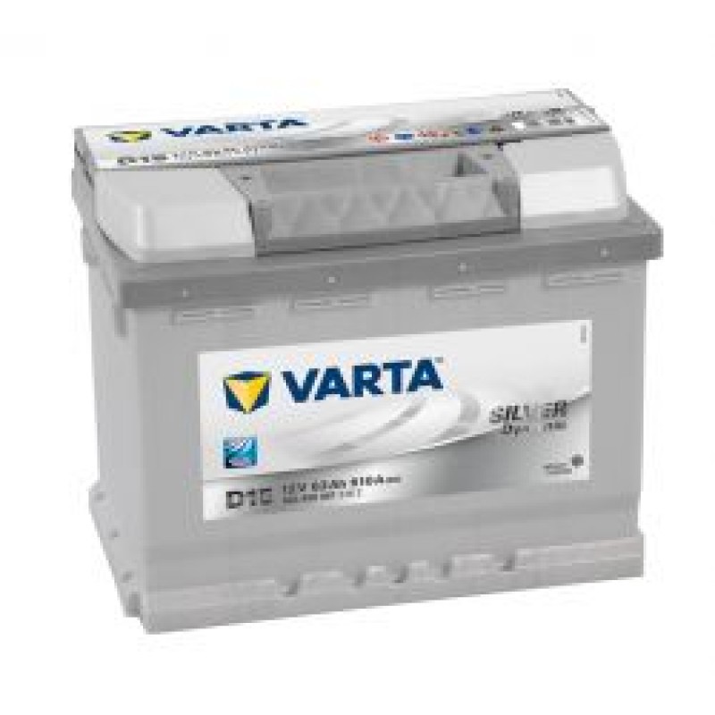 Автомобильный аккумулятор VARTA Silver Dynamic  D15   63 Ач (A/h) обратная полярность - 563400061