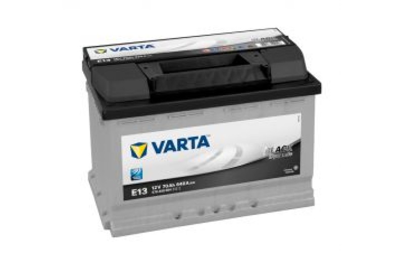 Автомобильный аккумулятор VARTA Black Dynamic  E13   70 Ач (A/h) обратная полярность - 570409064