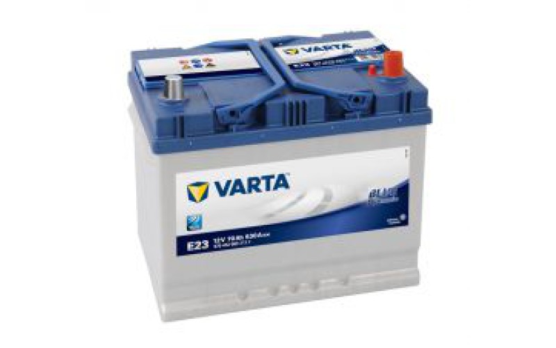 Автомобильный аккумулятор VARTA Blue Dynamic  E23   70 Ач (A/h) обратная полярность - 570412063