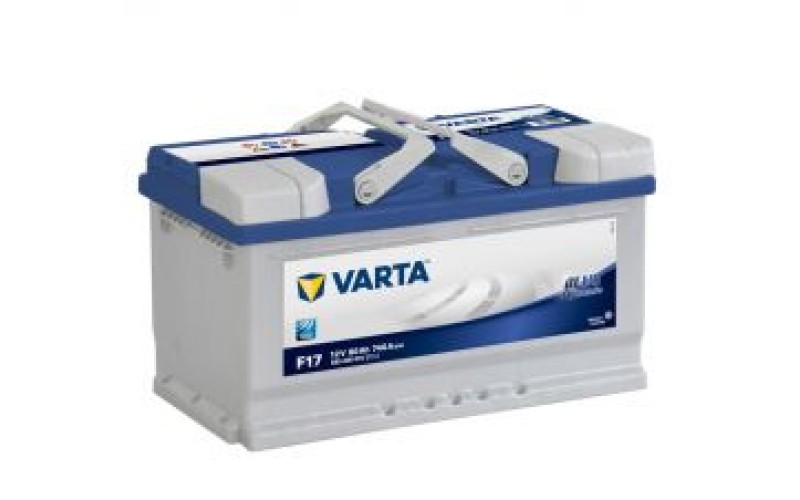 Автомобильный аккумулятор VARTA Blue Dynamic  F17   80 Ач (A/h) обратная полярность - 580406074