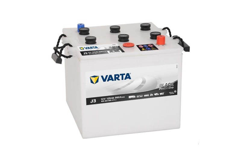 Автомобильный аккумулятор VARTA Promotive Black  J3  125 Ач (A/h) полярность 2 - 625023000