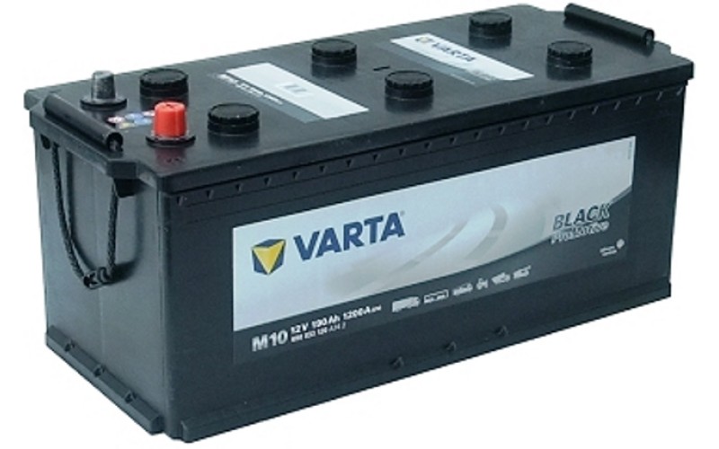 Автомобильный аккумулятор грузовой VARTA Promotive Black 190 А/ч R+ прямая полярность 690033120